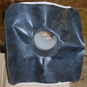EPDM rainwater outlet