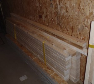 Stacks of Cut Timber