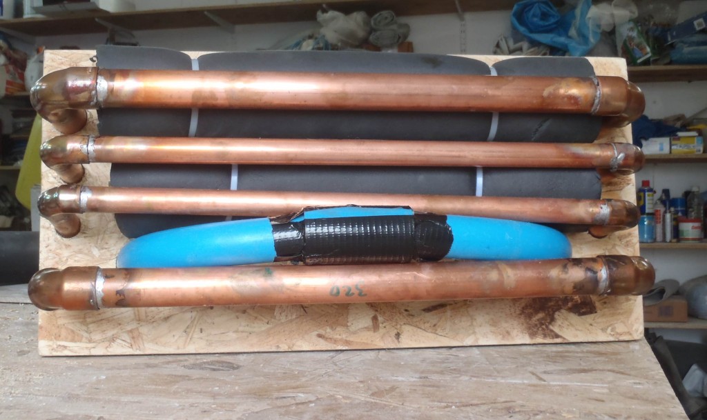 Roof bypass pipes