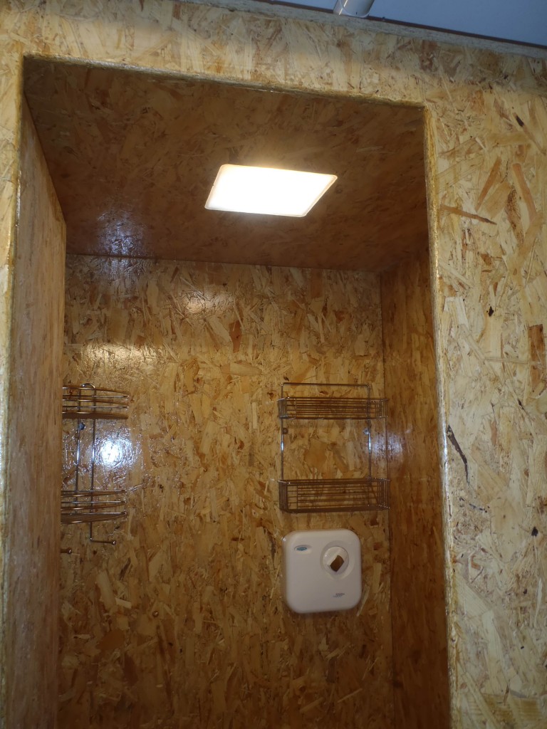 Shower cubicle light