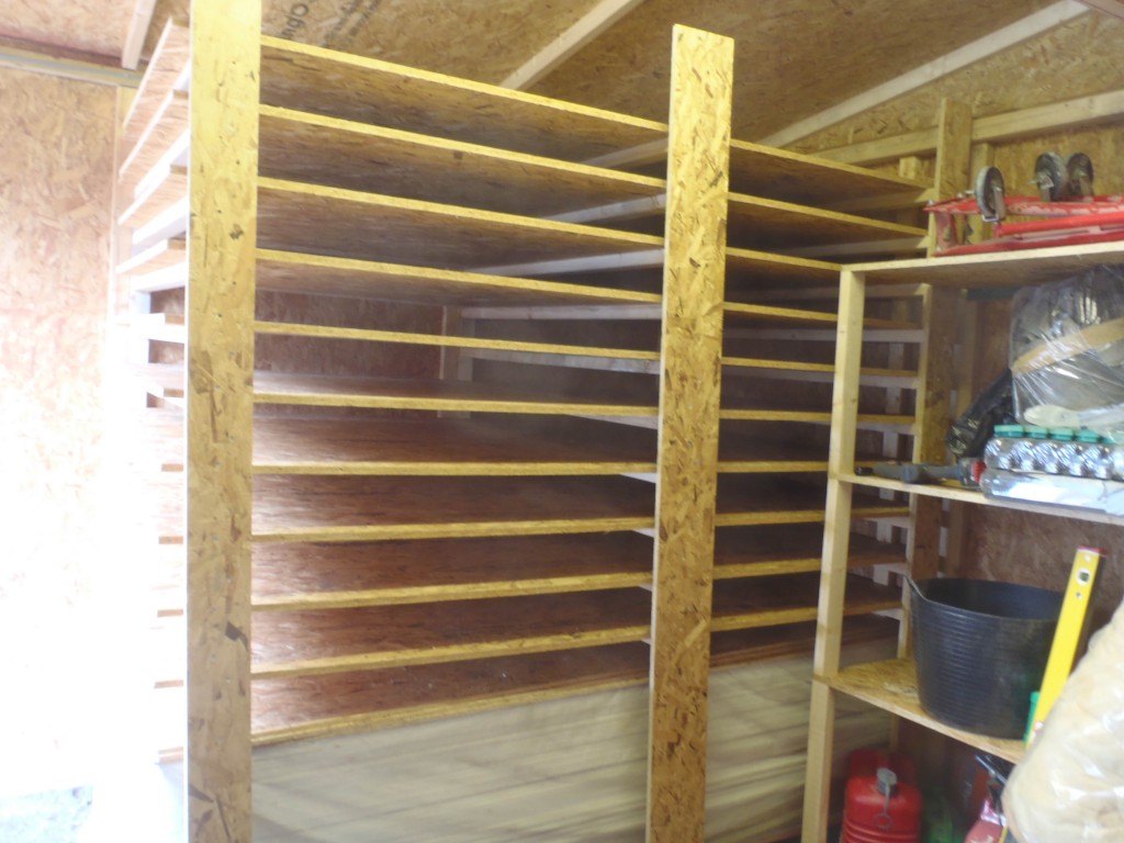 Storage Rack for long narrow items