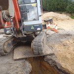 Second Sewage Line Started