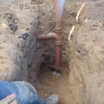 Locating Pipe to Soak-away
