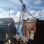 New Replacement Flood Light Created and Mounted