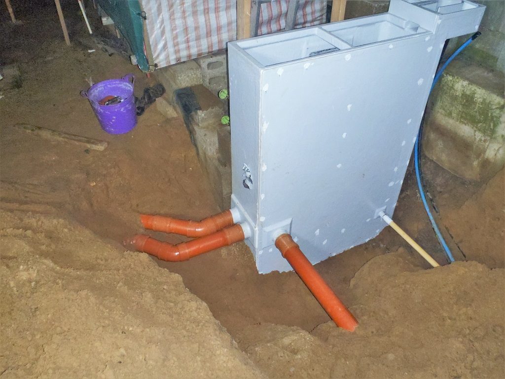 Filtration Unit Connected to Pipelines
