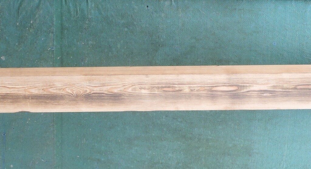 First-burned-plank