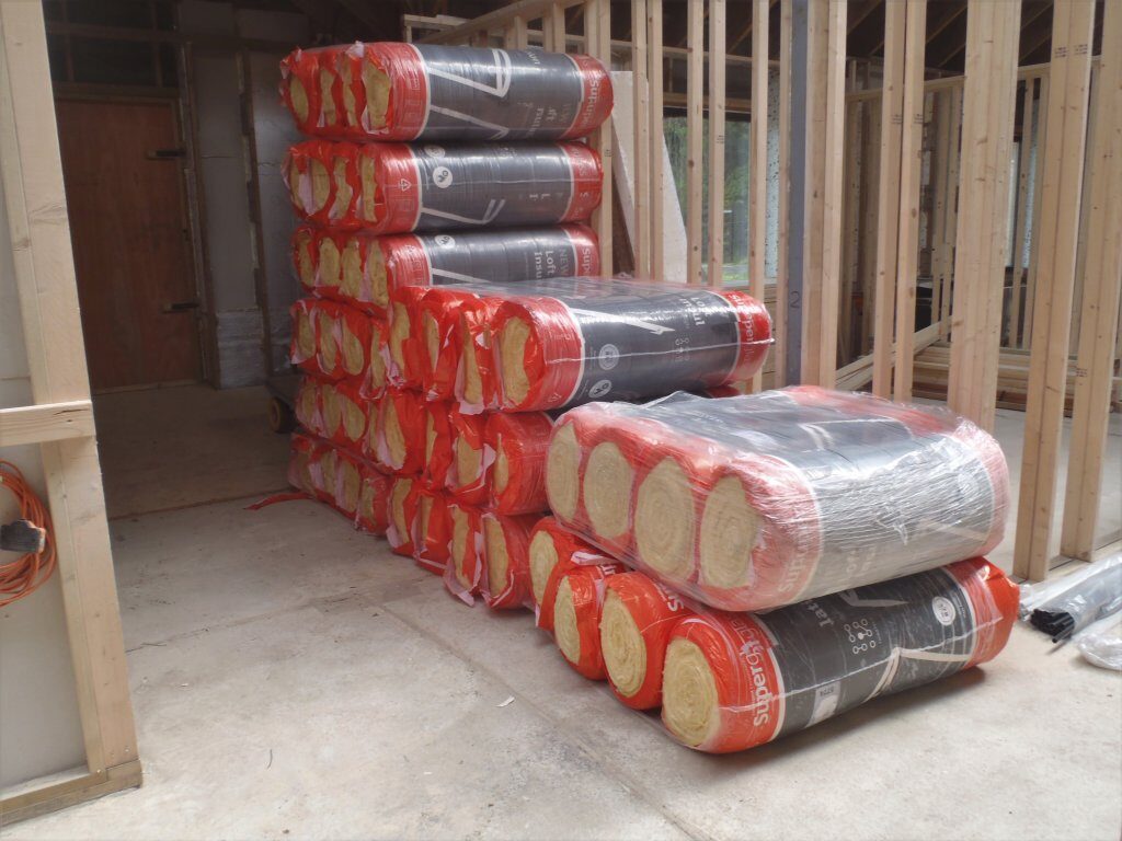 Glass Wool for External Walls Delivered