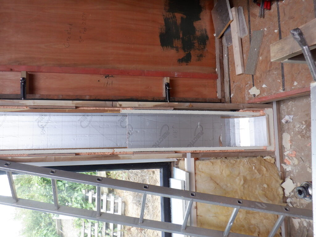 Conservatory Air Duct Built Inside Wall