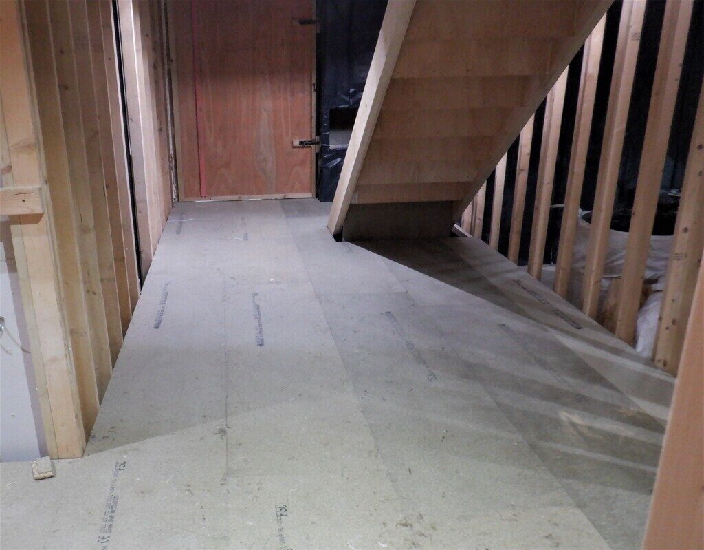 Floorboards Laid for all Hallways