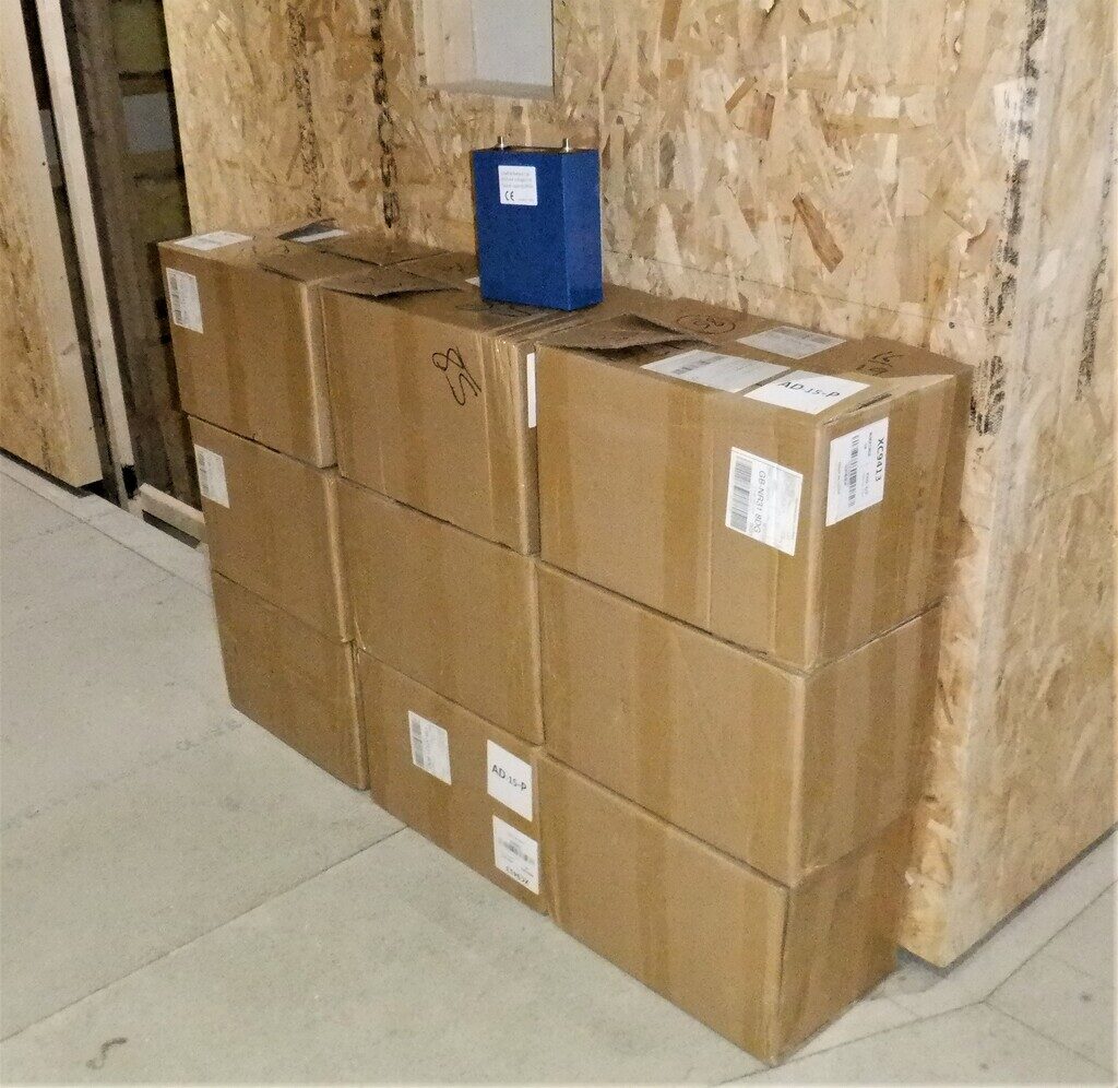 Delivery of Lithium Iron Phosphate Cells