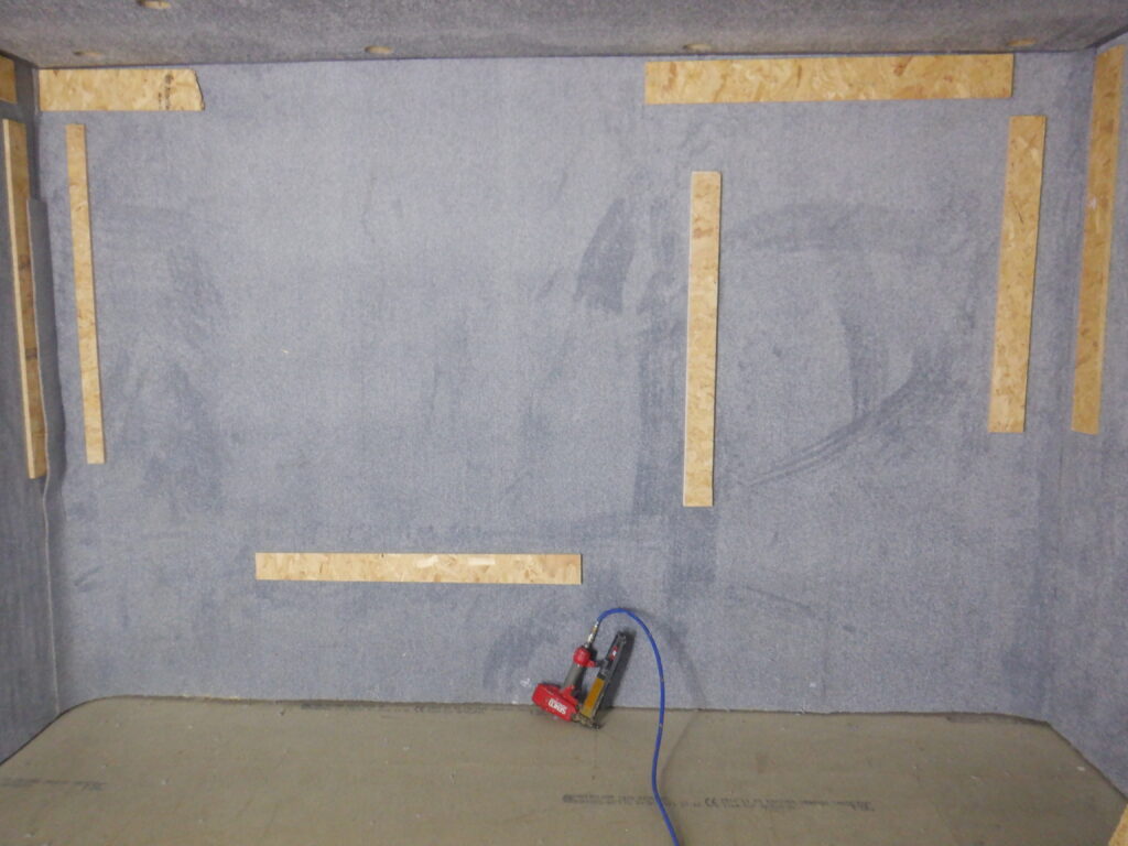 Windows wall covered