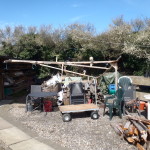 OSB Sheets and Half the CLS 63mm Timber Moved