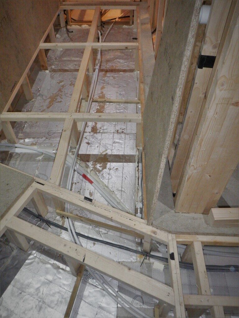 Started On Building Bedroom Two plus Running Water Pipes Under Floor