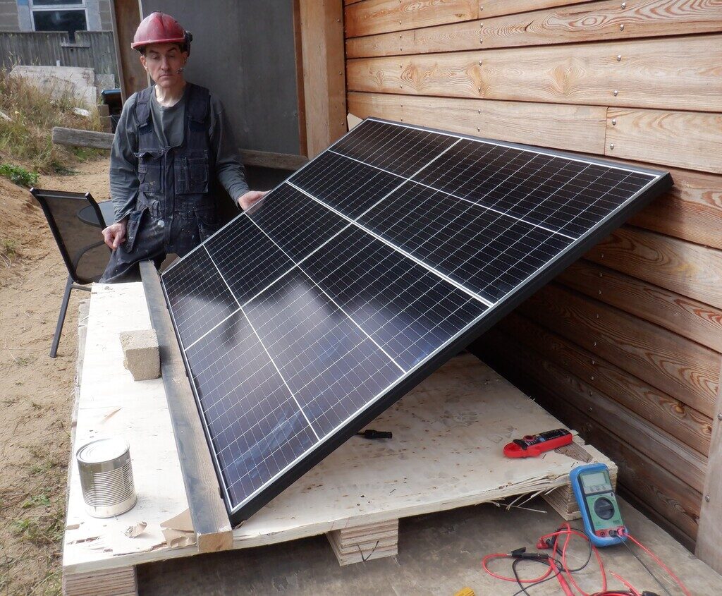 We Had Our Delivery of Solar Panels