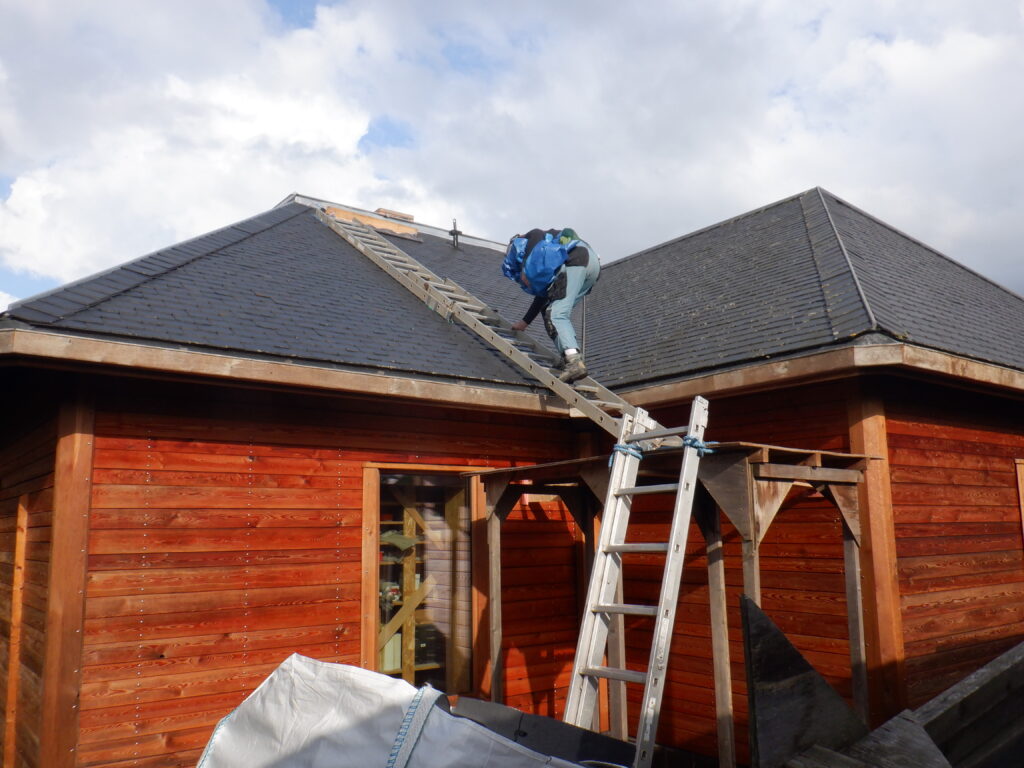 Setting up access for Skylight refurbishment